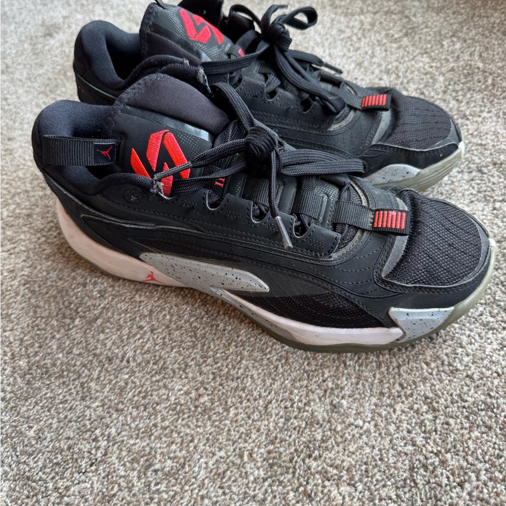 Nike Black and Red Sneakers